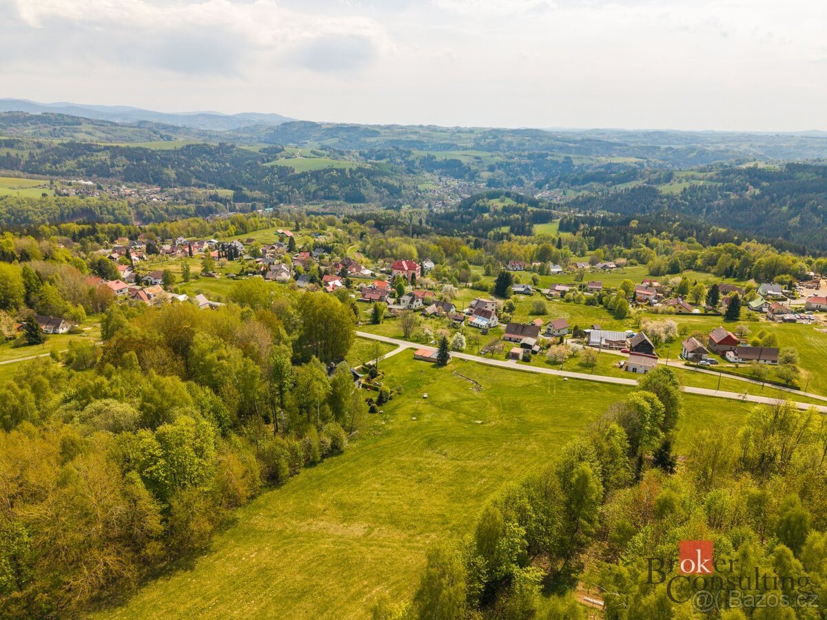 Prodej, pozemky/bydlení, 2523 m2, Velké Hamry , Jablonec nad
