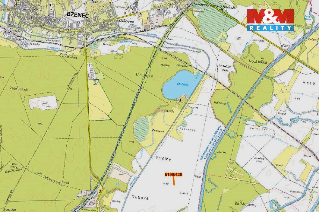 Prodej pole, 418 m², Bzenec