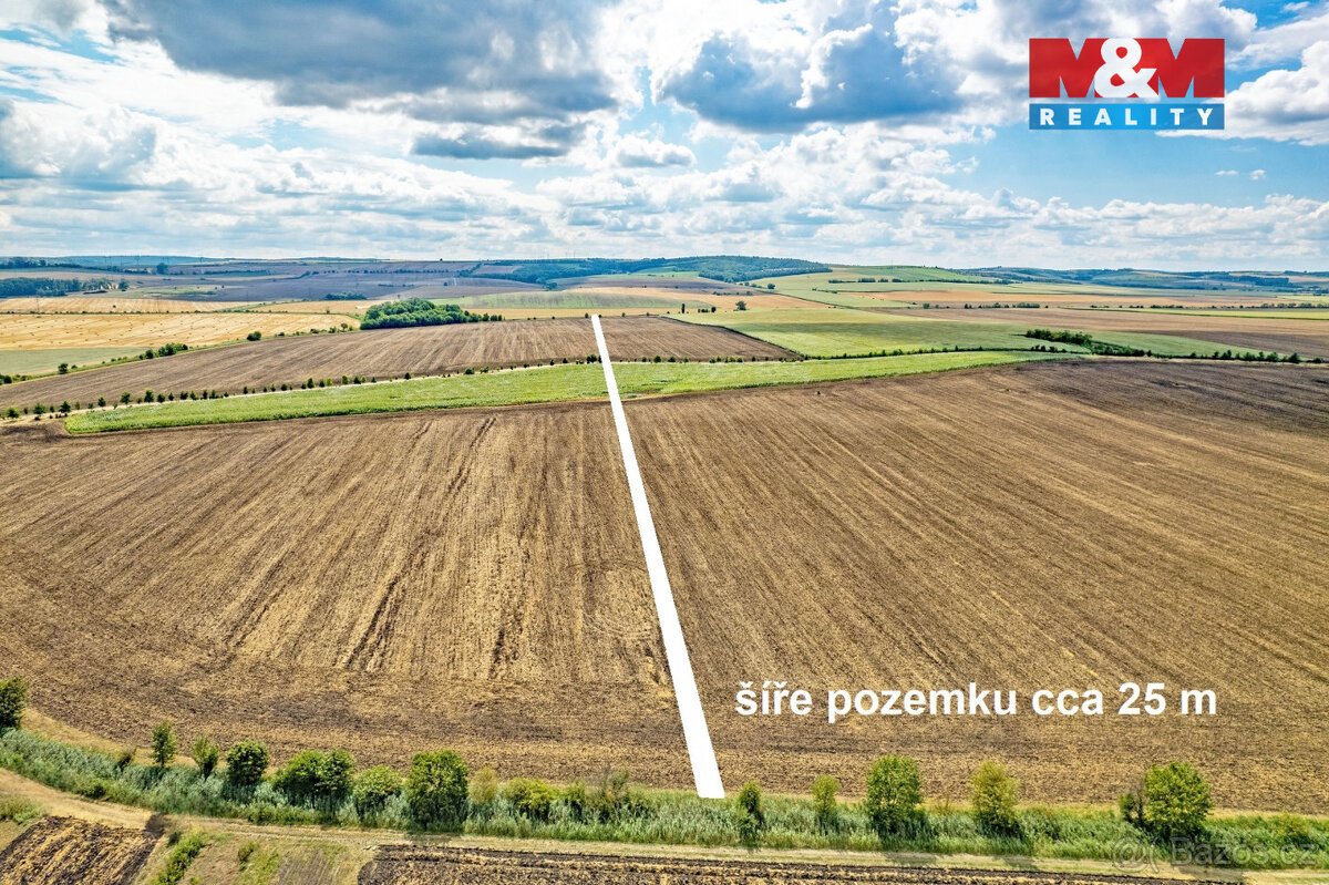 Prodej pole, 25.490 m², Žatčany