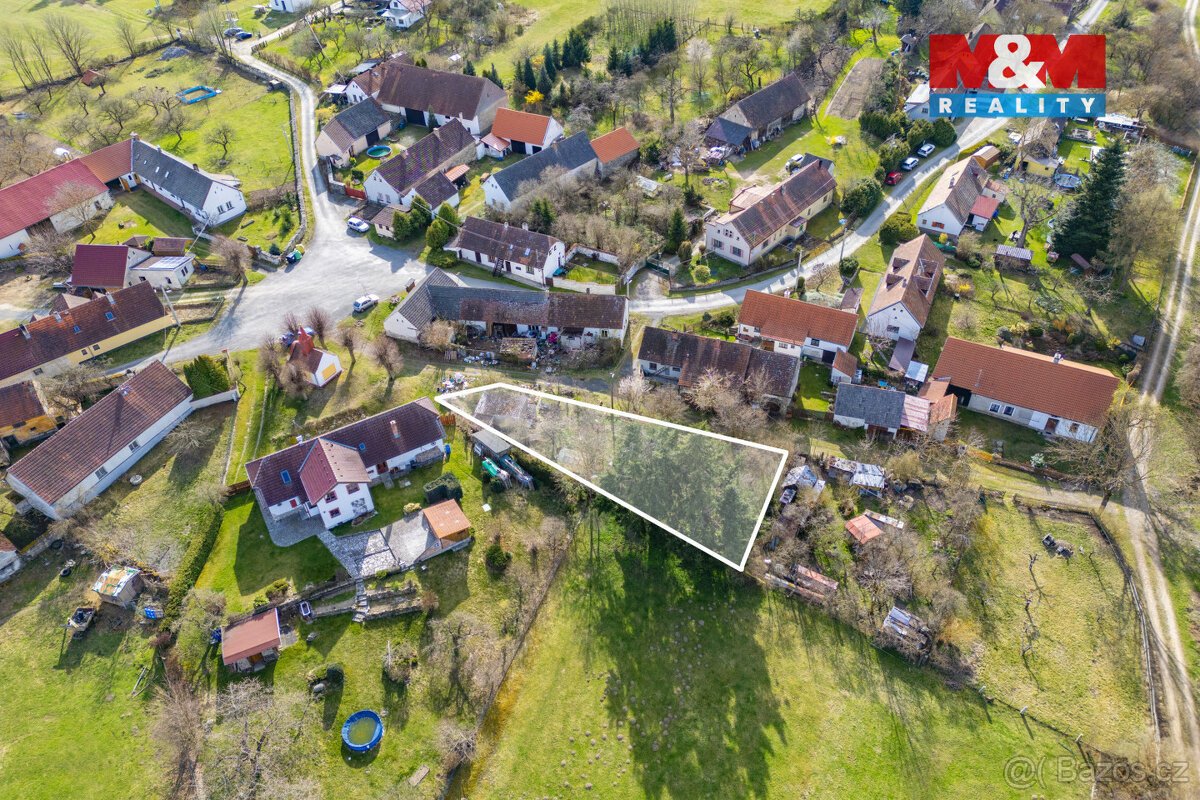 Prodej pozemku k bydlení, 559 m², Chanovice