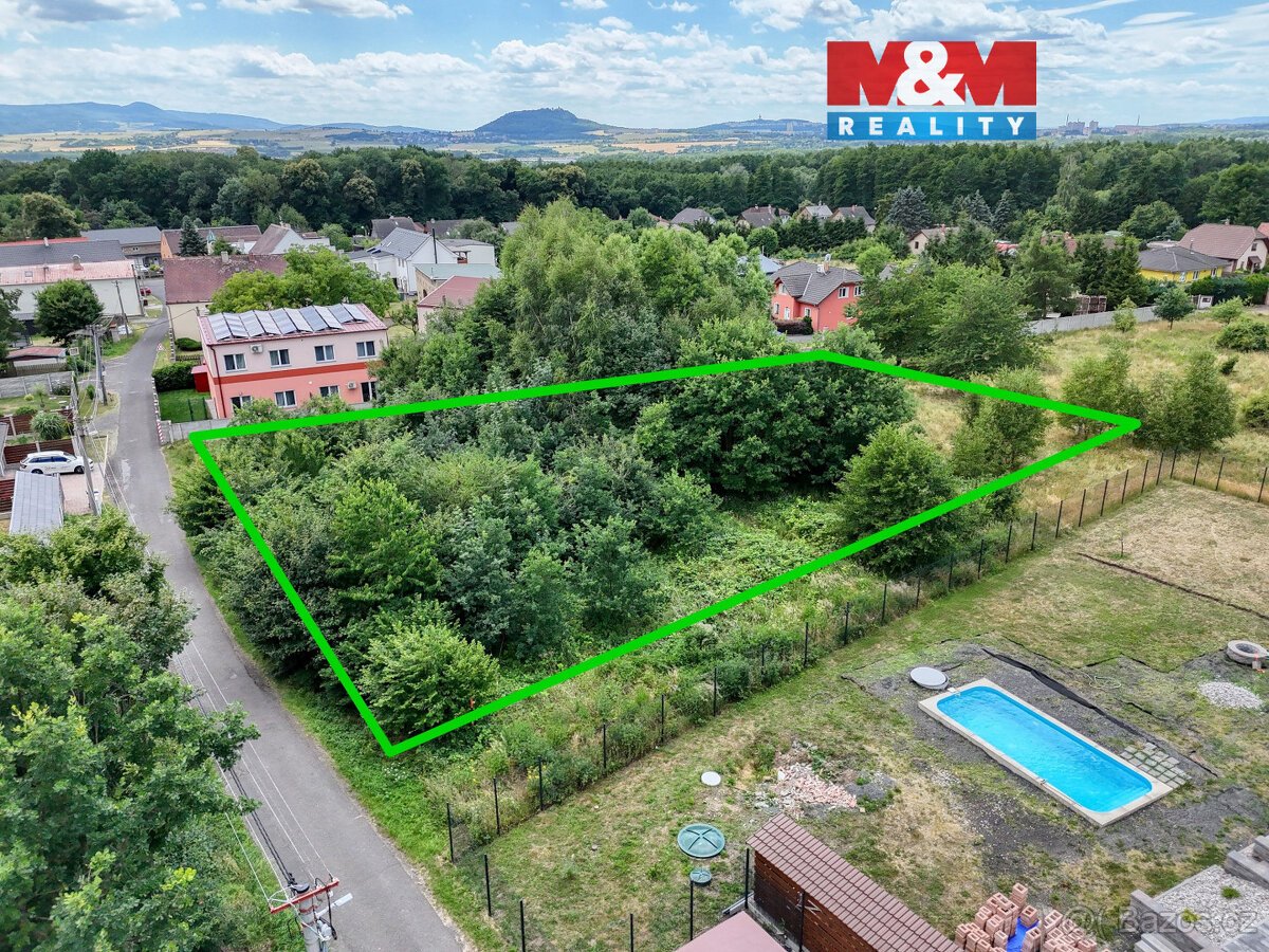 Prodej pozemku k bydlení, 1914 m², Krupka