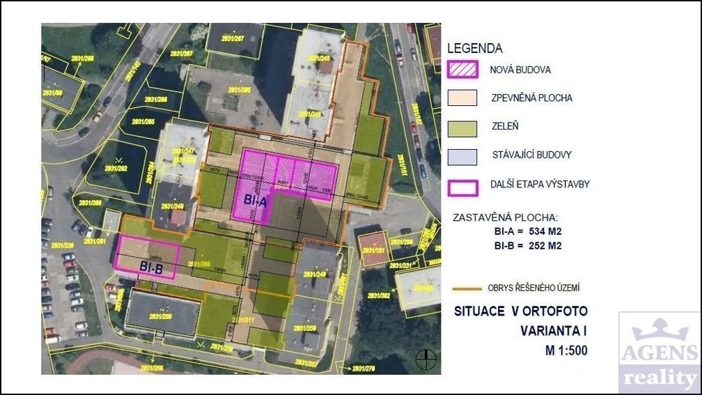 Podej práva stavby k pozemkům 3.953m2 Praha 3 -  Žižkov