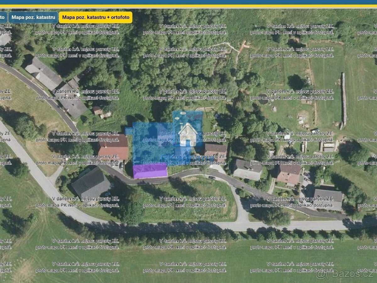Prodej stavebního pozemku Horní Vltavice, okres Prachatice, 