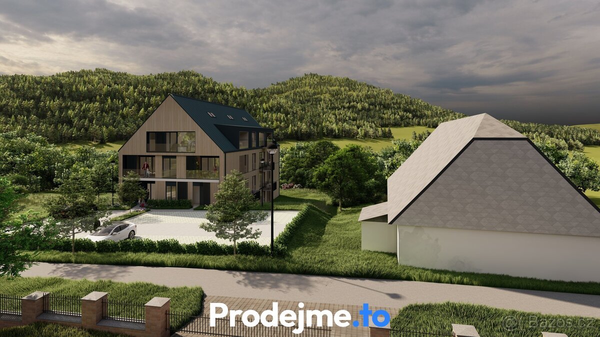 Prodej pozemku se stavebním povolením a projektem, 1 427 m2 