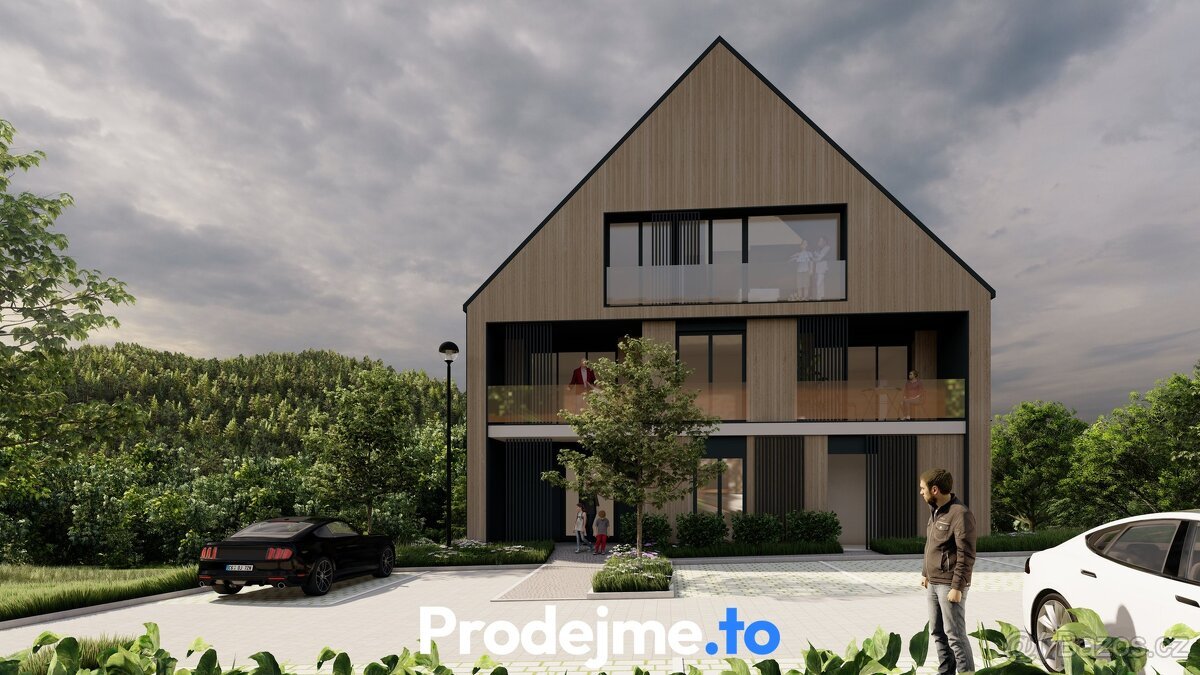 Prodej pozemku se stavebním povolením a projektem, 1 427 m2 