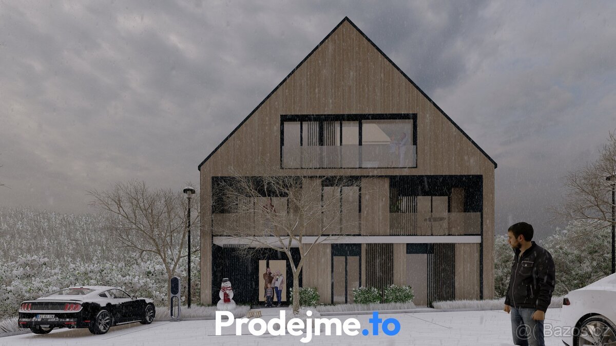 Prodej pozemku se stavebním povolením a projektem, 1 427 m2 