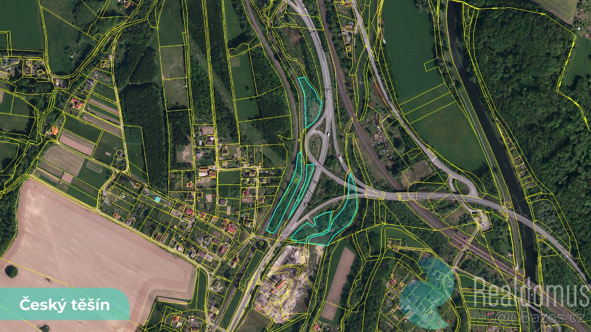 Spoluvlastnický podíl 8 331 m² – Český Těšín (LV 4973)