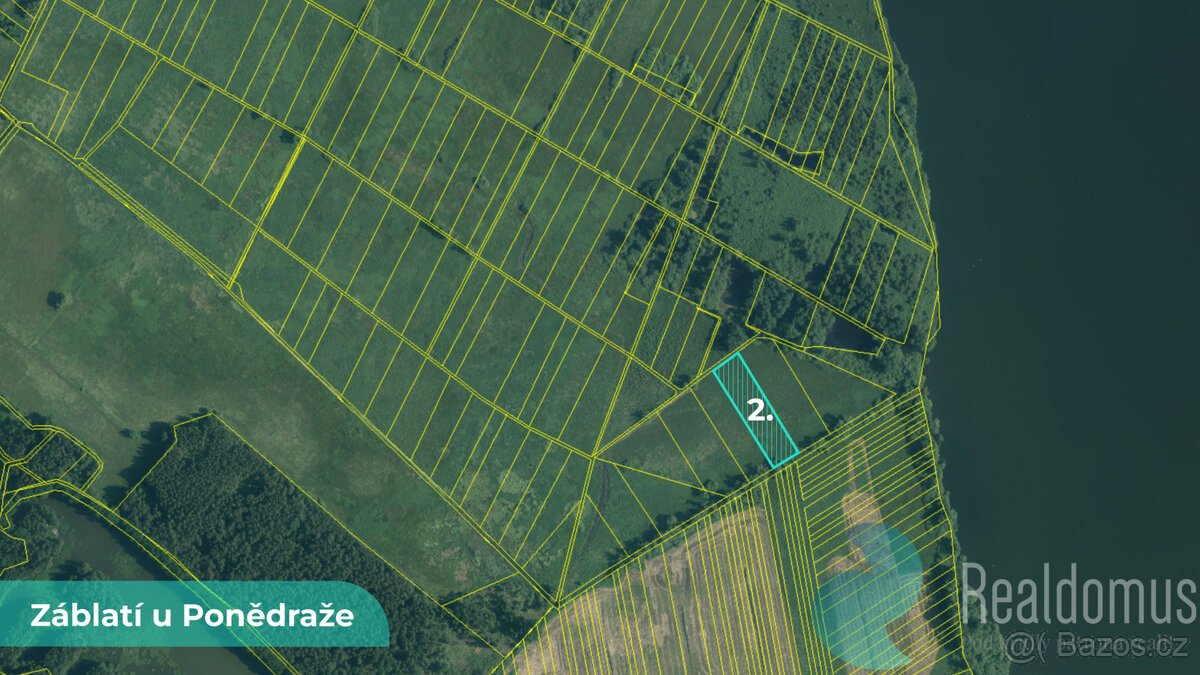 Trvalý travní porost 4195 m² – Záblatí u Ponědraže (LV 358)