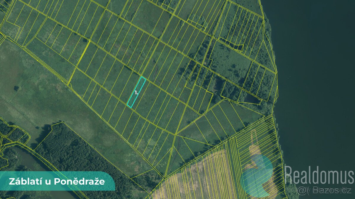Trvalý travní porost 4195 m² – Záblatí u Ponědraže (LV 358)