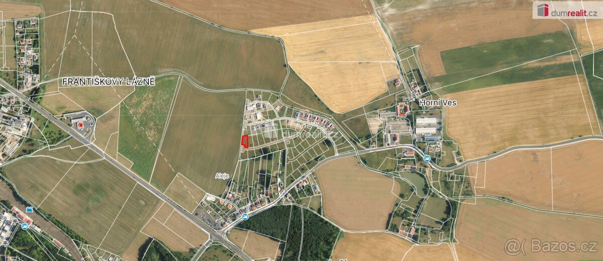 Prodej, pozemek 792 m², Františkovy Lázně - Třebeň