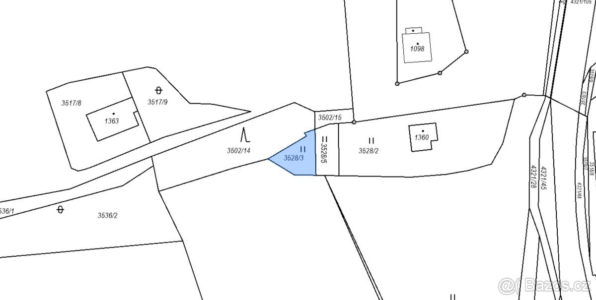 Prodej zahrady 2284 m²