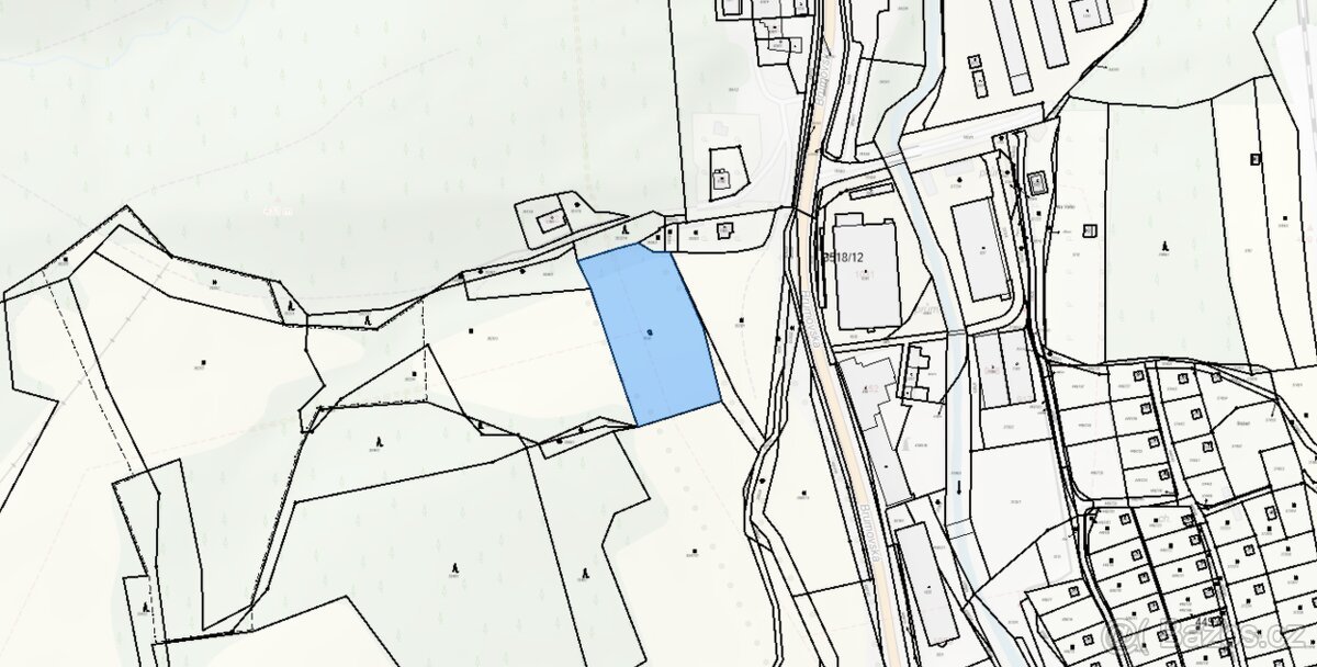 Prodej zahrady 2284 m²