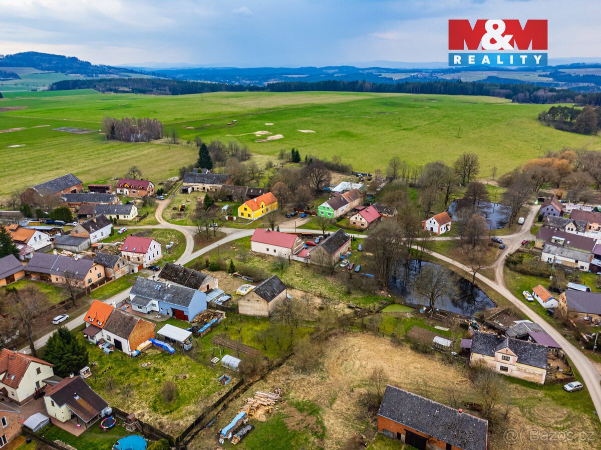 Prodej pozemku k bydlení, 1403 m², Olbramov