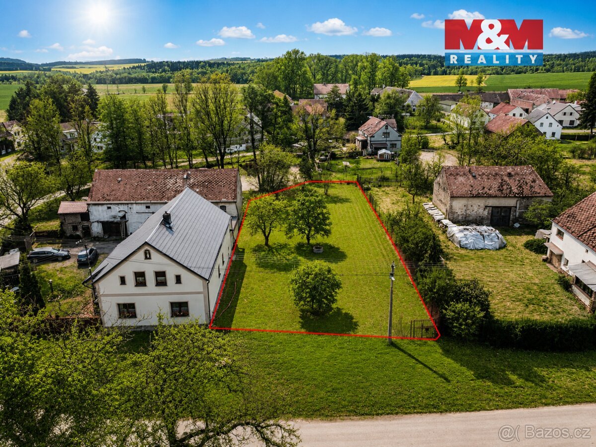 Prodej pozemku k bydlení, 1403 m², Olbramov