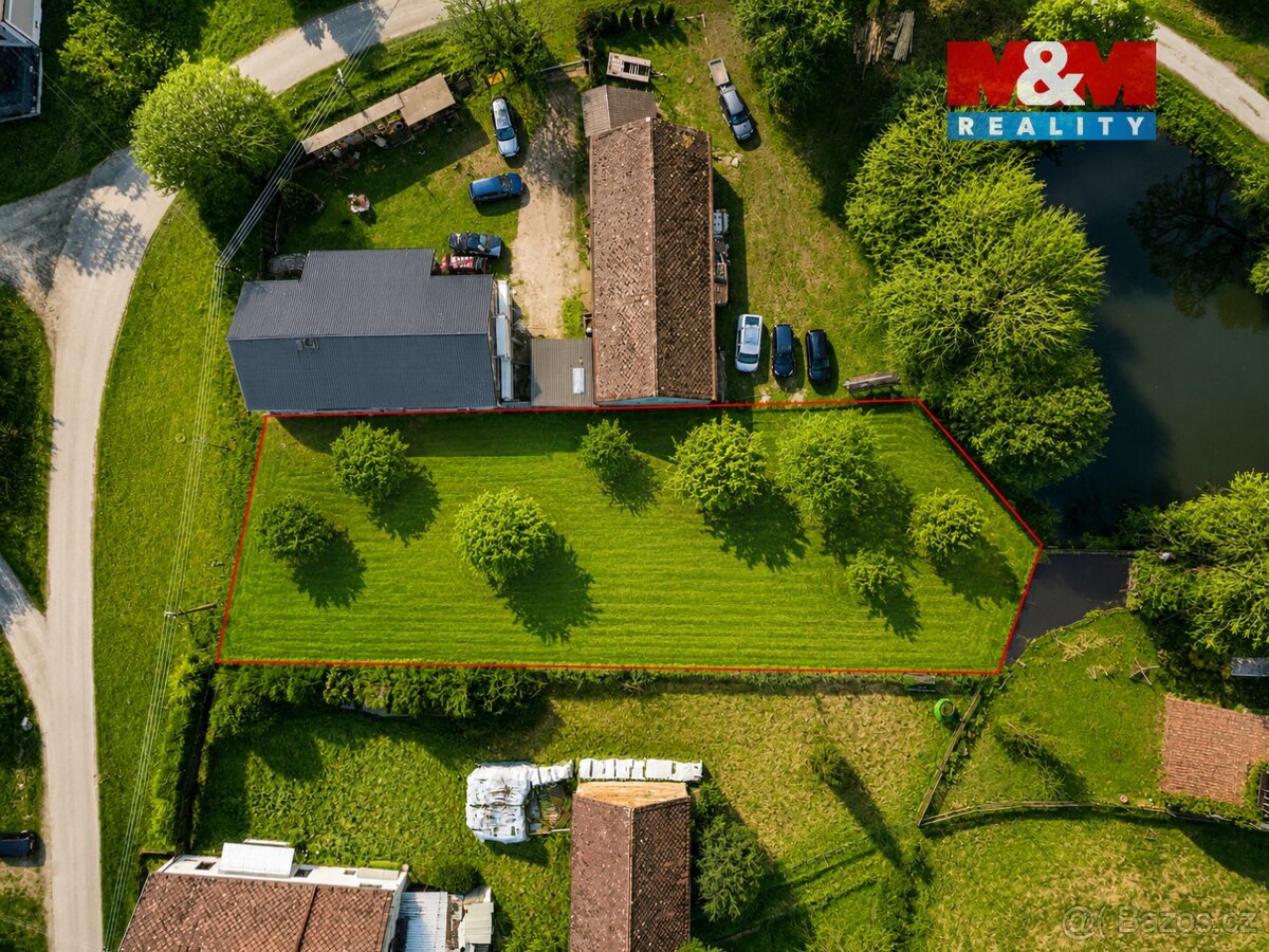 Prodej pozemku k bydlení, 1403 m², Olbramov