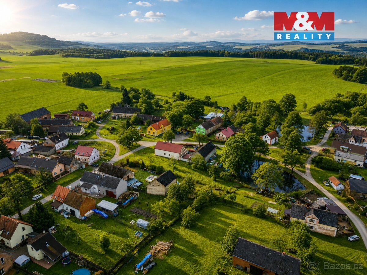 Prodej pozemku k bydlení, 1403 m², Olbramov