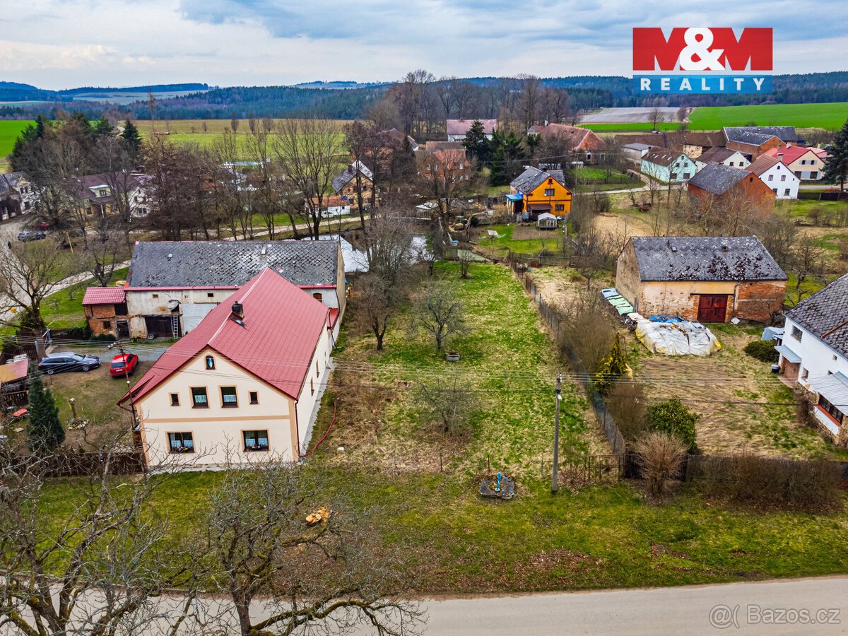 Prodej pozemku k bydlení, 1403 m², Olbramov