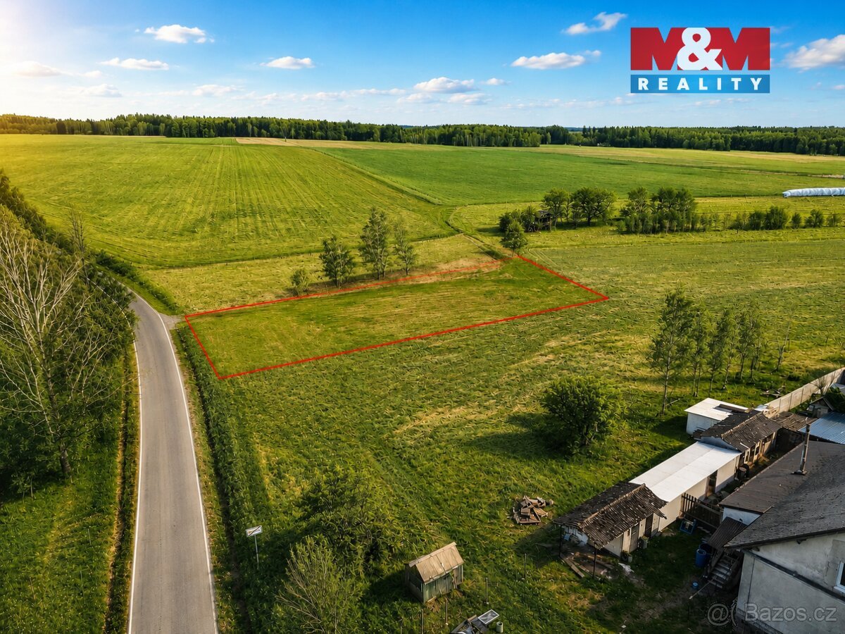 Prodej pozemku k bydlení, 1596 m², Olbramov