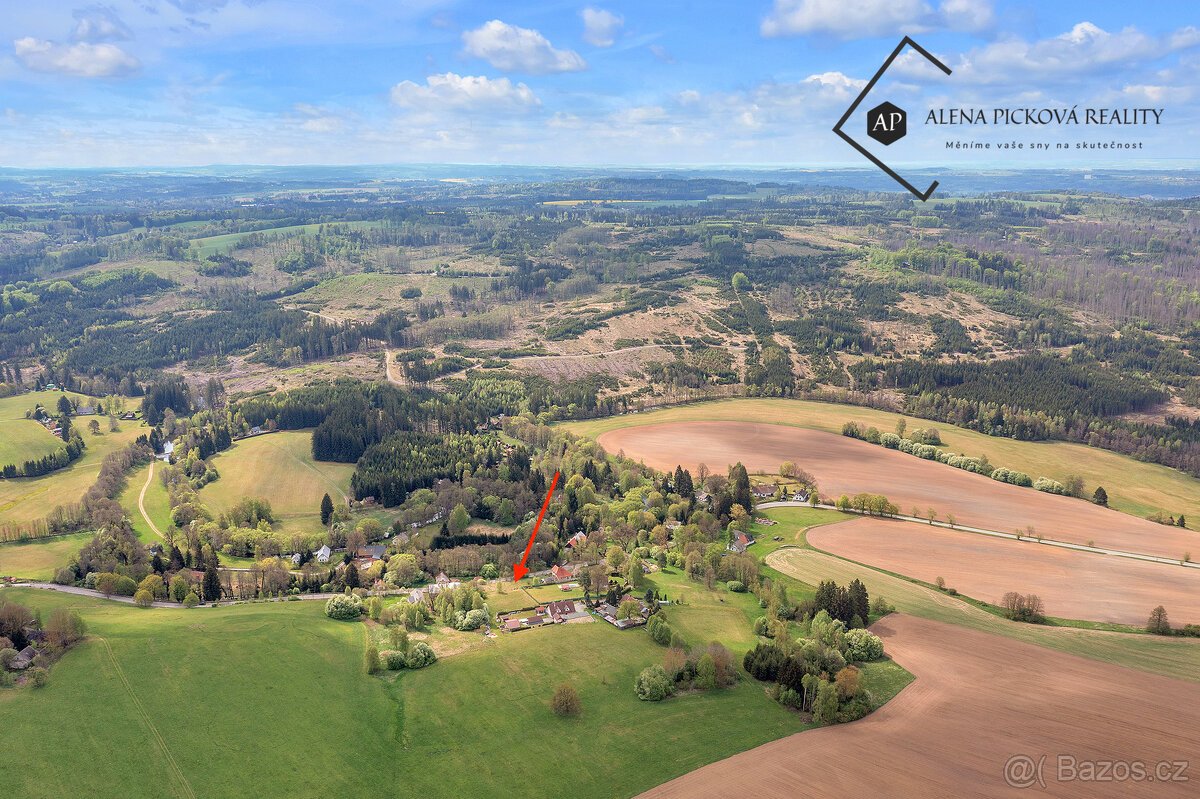 Prodej pozemku 1500 m2, Travná, Horní Bradlo