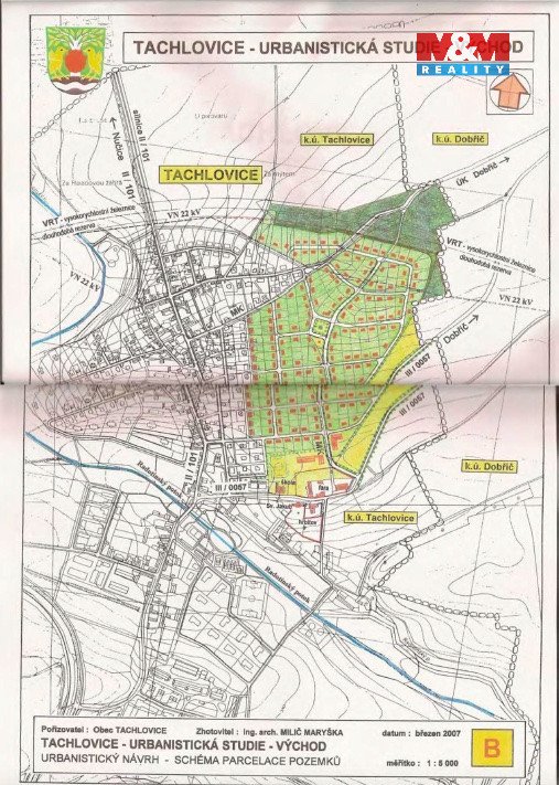 Prodej komerčního pozemku, 36987 m², Tachlovice u Prahy