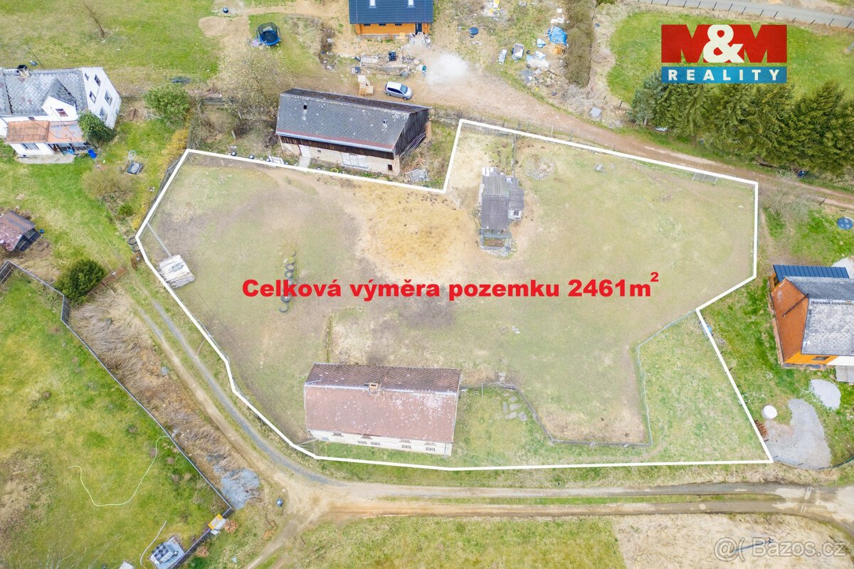 Prodej pozemku k bydlení, 2461 m², Toužim
