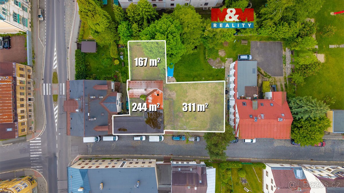 Prodej pozemku k bydlení, 722 m², Jablonec nad Nisou