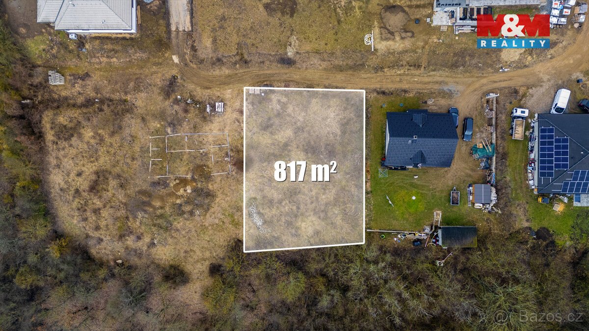 Prodej pozemku k bydlení, 817 m², Kralupy nad Vltavou