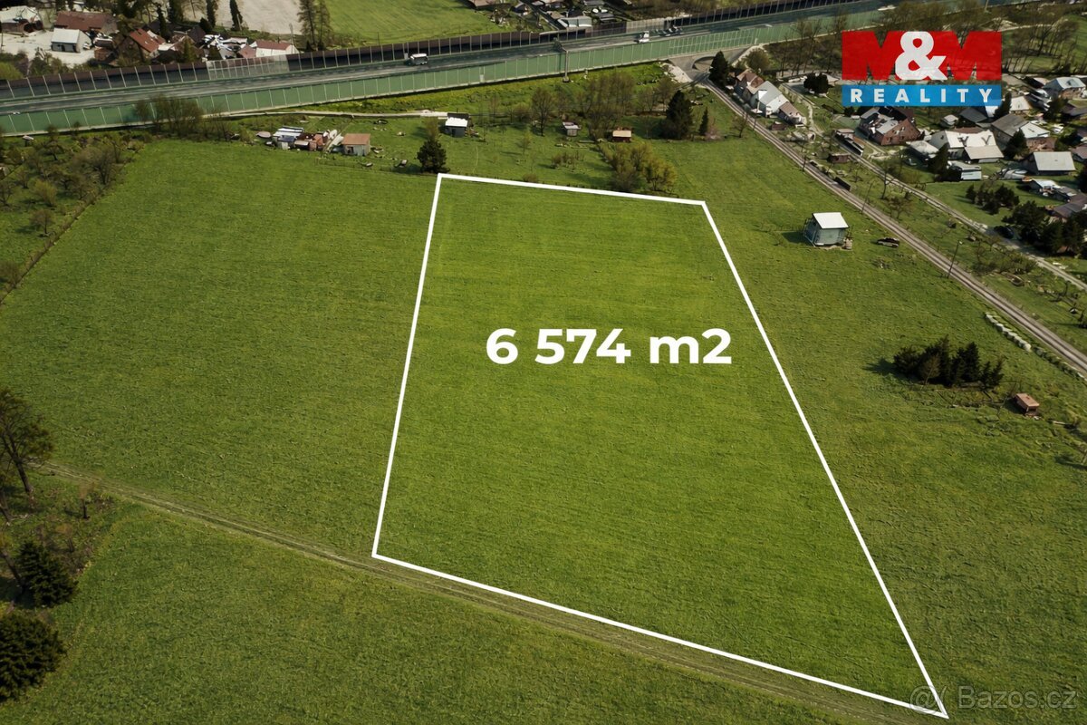 Prodej pozemku k bydlení, 6574 m², Frýdek-Místek