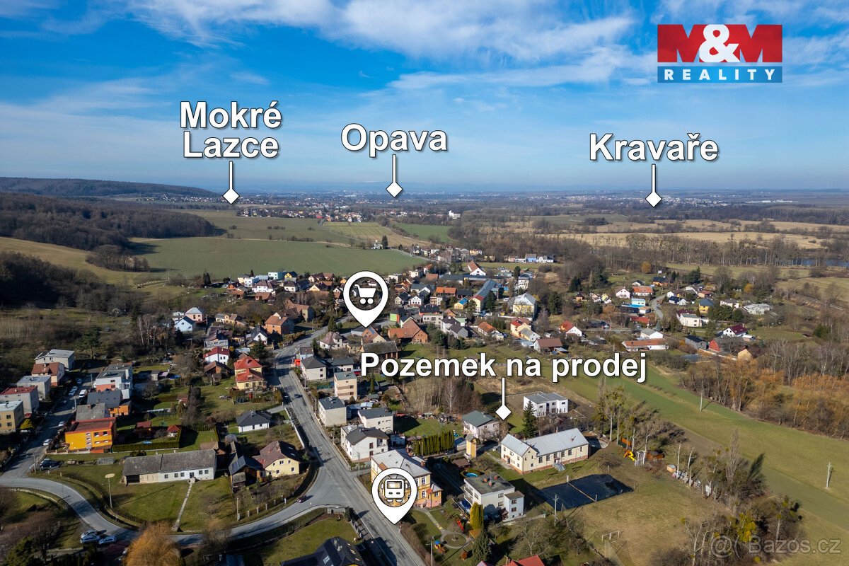Prodej pozemku k bydlení, 1482 m², Háj ve Slezsku - Smolkov