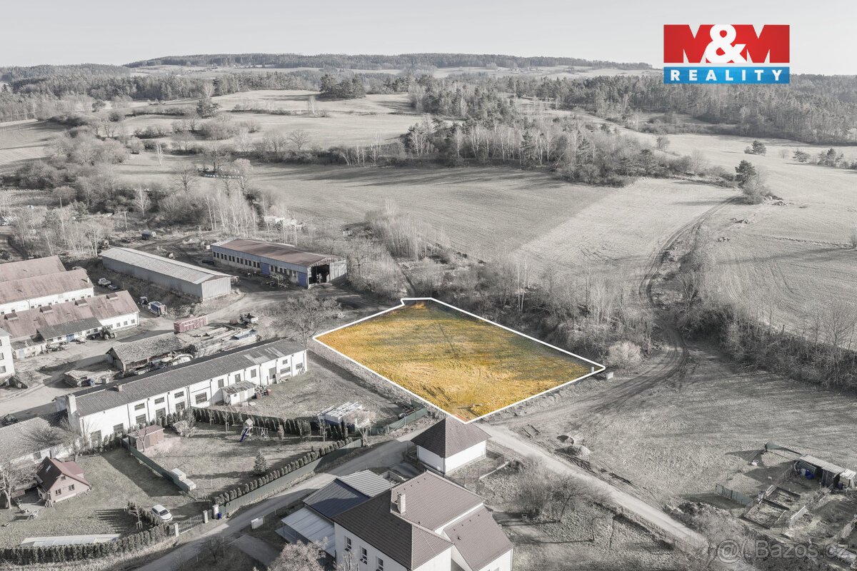Prodej pozemku k bydlení, 2437 m², Milešov