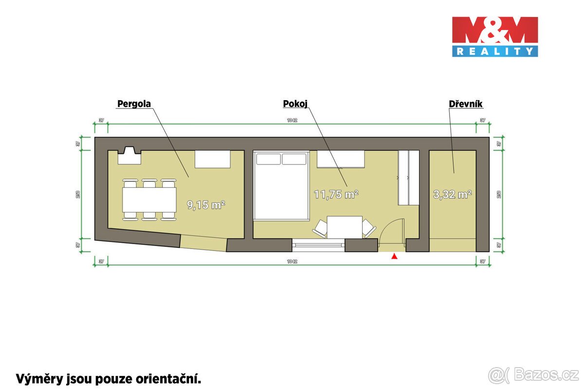 Prodej pozemku k bydlení, 806 m², Bubovice