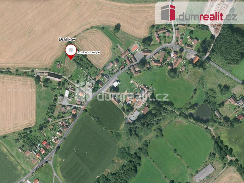 Stavební pozemek, Drahkov_Letiny_Blovice, 1247 m2