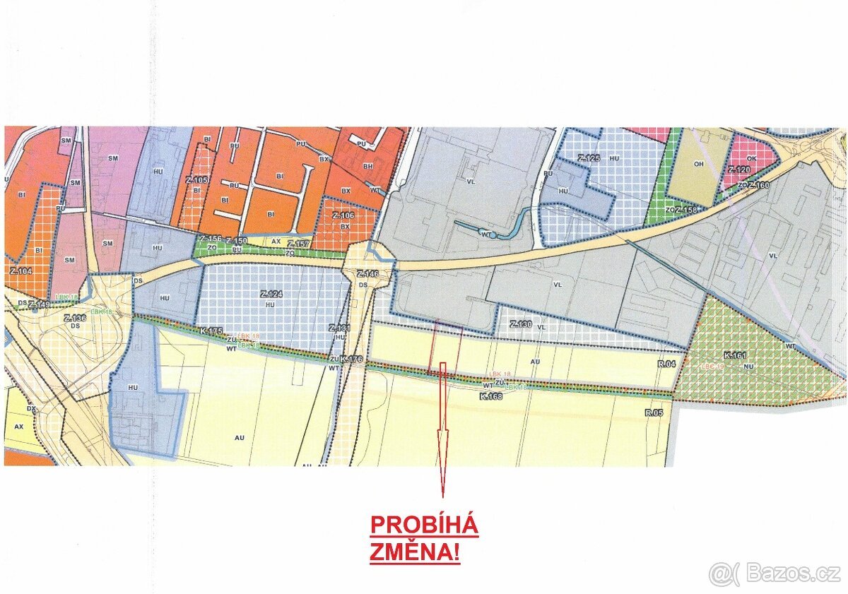 Prodej komerčního pozemku v průmyslové zóně, Mohelnice