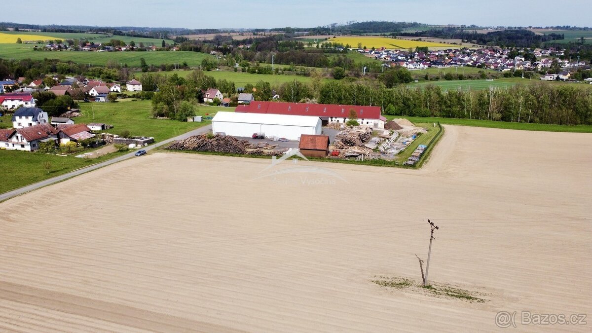 Prodej komerčního pozemku 1 723 m2, Okrouhlice - Babice