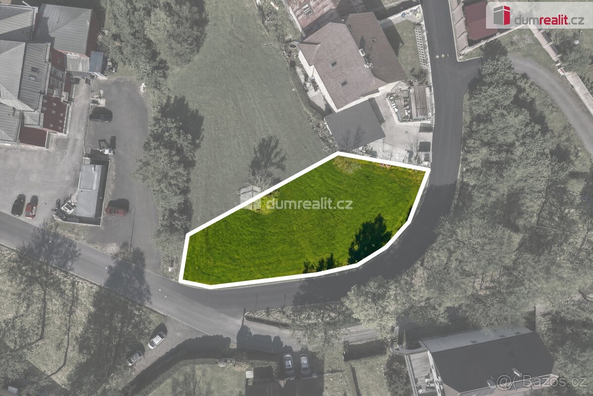 Prodej stavebního pozemku, Ostrov - Horní Žďár, okr. Karlovy