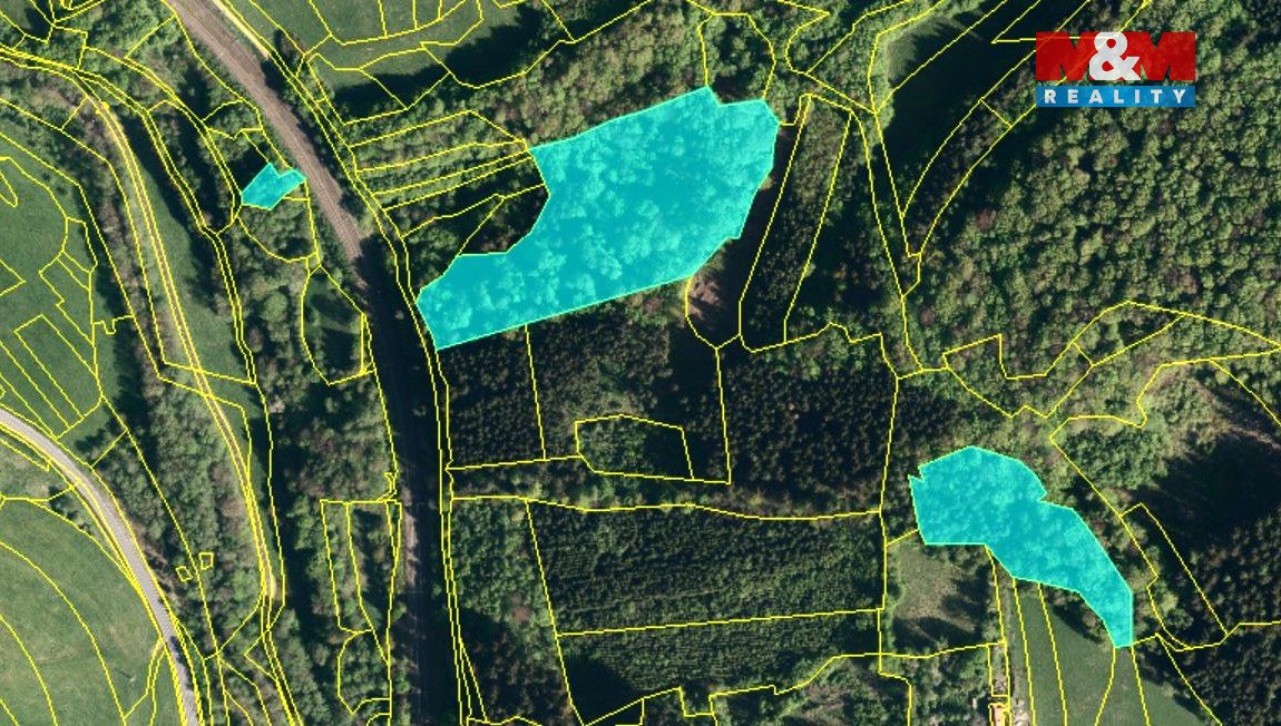 Prodej lesa, 10226 m², Lužná u Vsetína