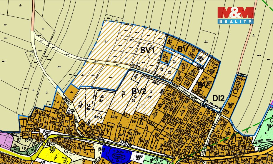 Prodej pozemku k bydlení, 653 m², Senožaty