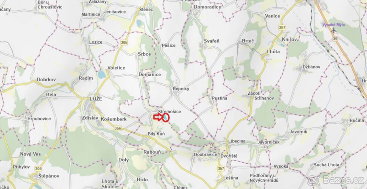 Prodej lesního pozemku k.ú. Řepníky