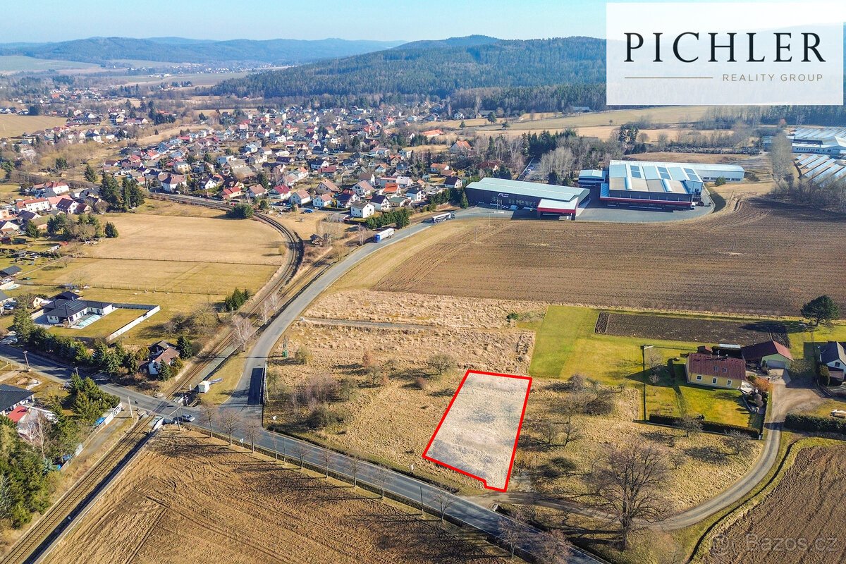 Prodej stavebního pozemku 2195 m2, Mirošov