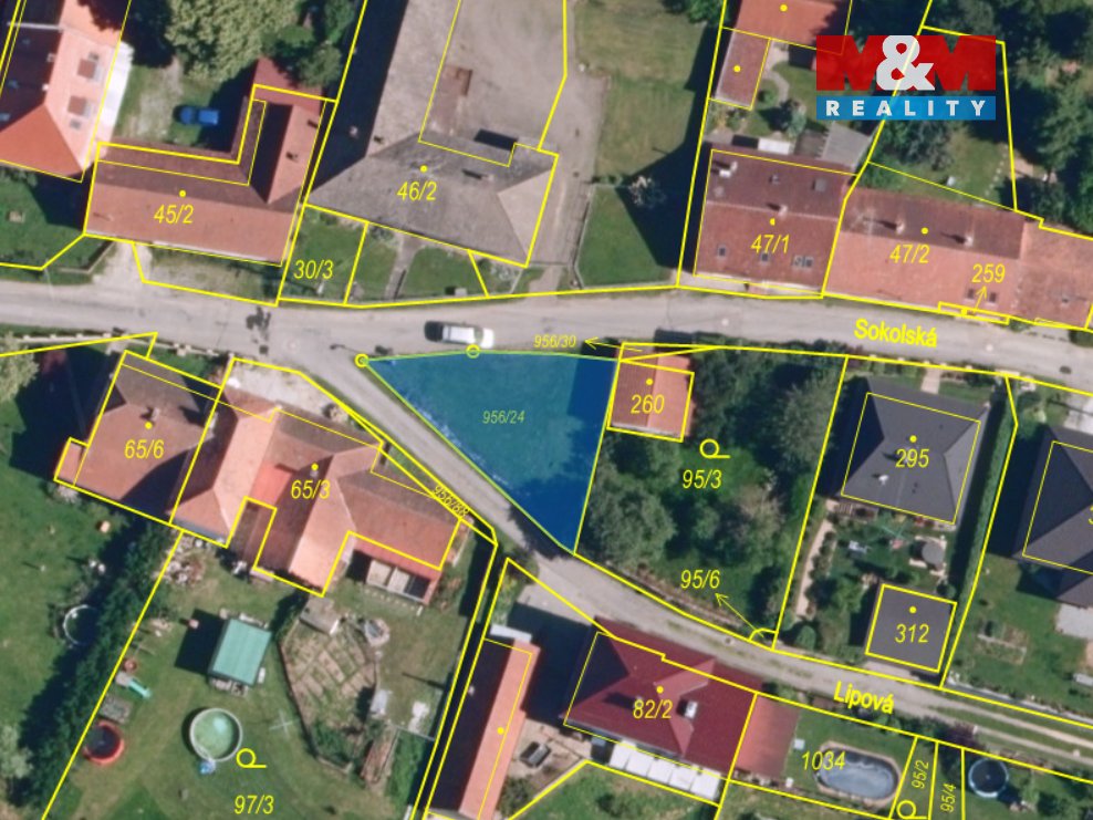 Prodej pozemku k bydlení, 227 m², Přibyslavice