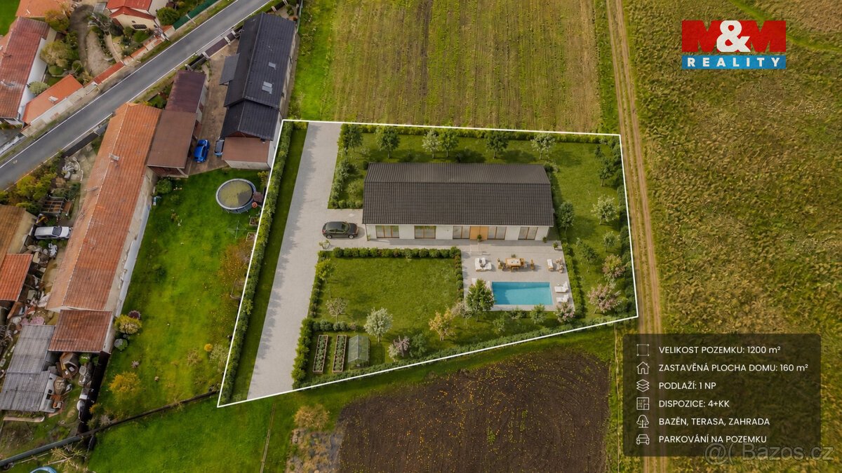 Prodej pozemku k bydlení, 1267 m², Spomyšl