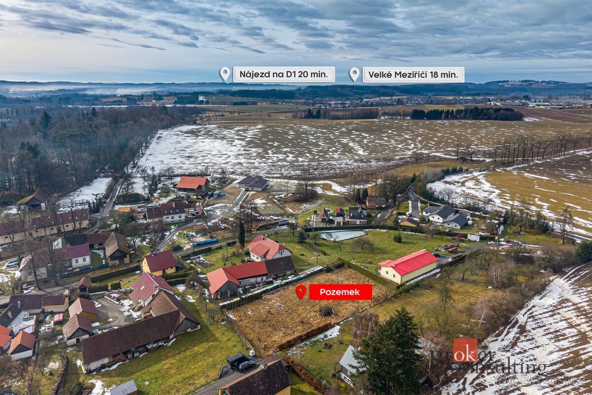 Prodej, pozemky/bydlení, 834 m2, 59254 Moravec, Žďár nad Sáz