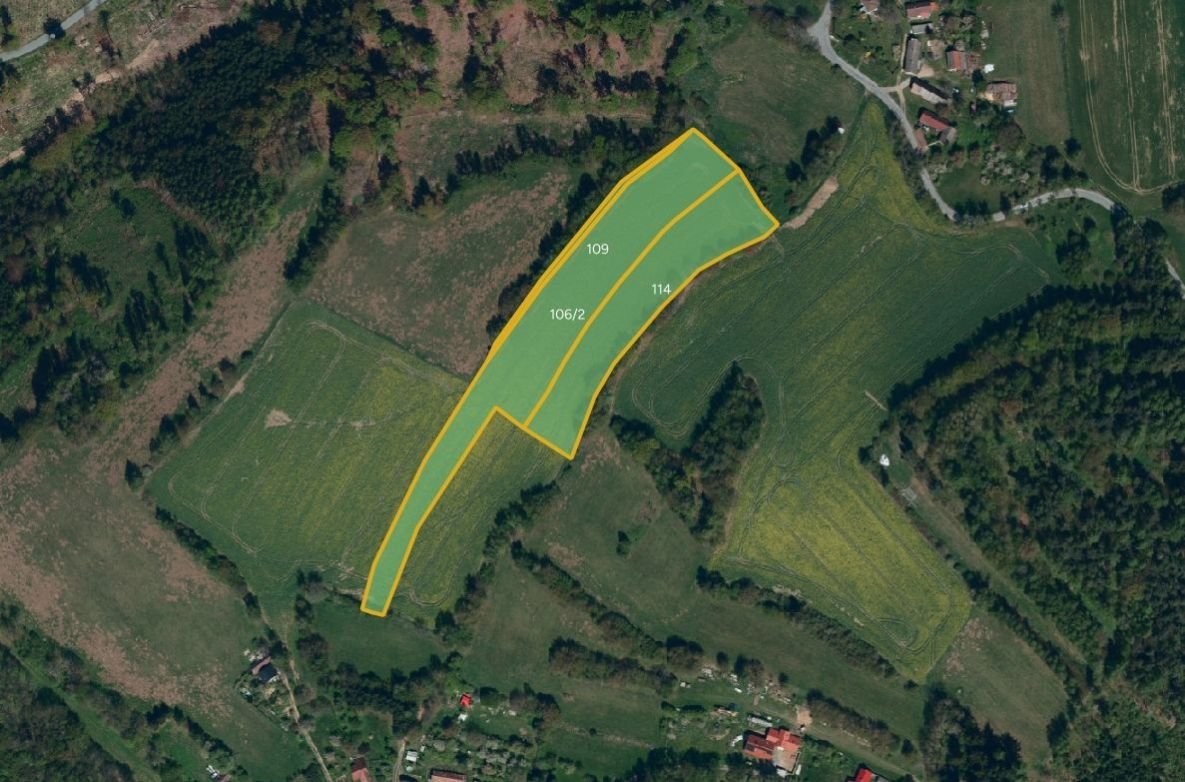 Zemědělská půda, prodej, Podivice, Kaliště, Pelhřimov