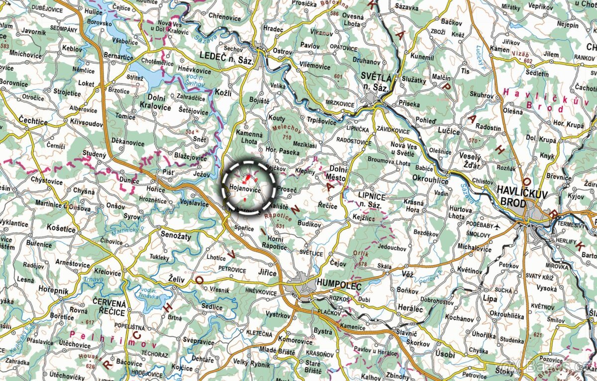 Zemědělská půda, prodej, Podivice, Kaliště, Pelhřimov