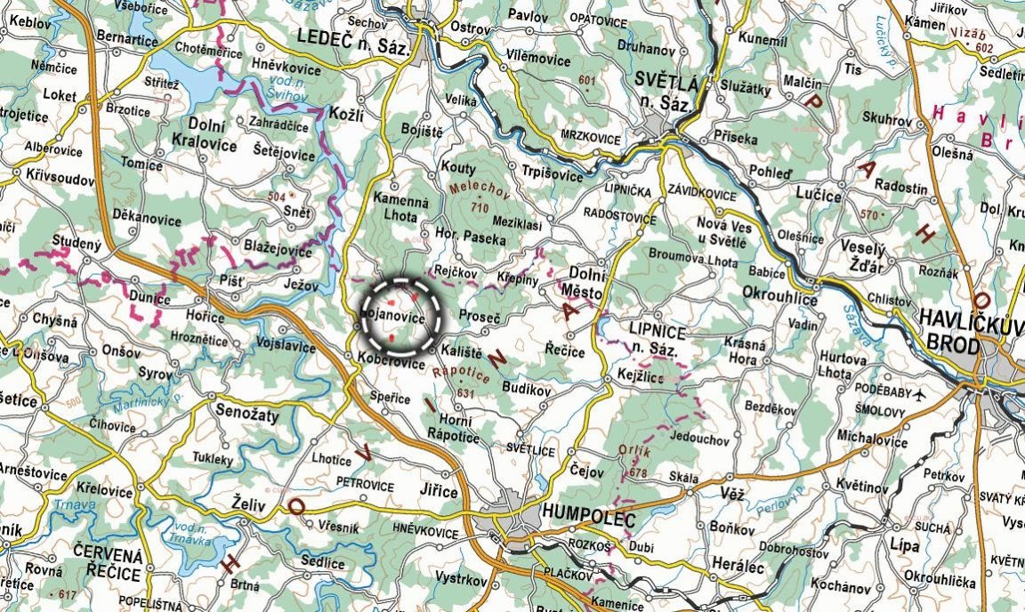 Zemědělská půda, prodej, Podivice, Kaliště, Pelhřimov