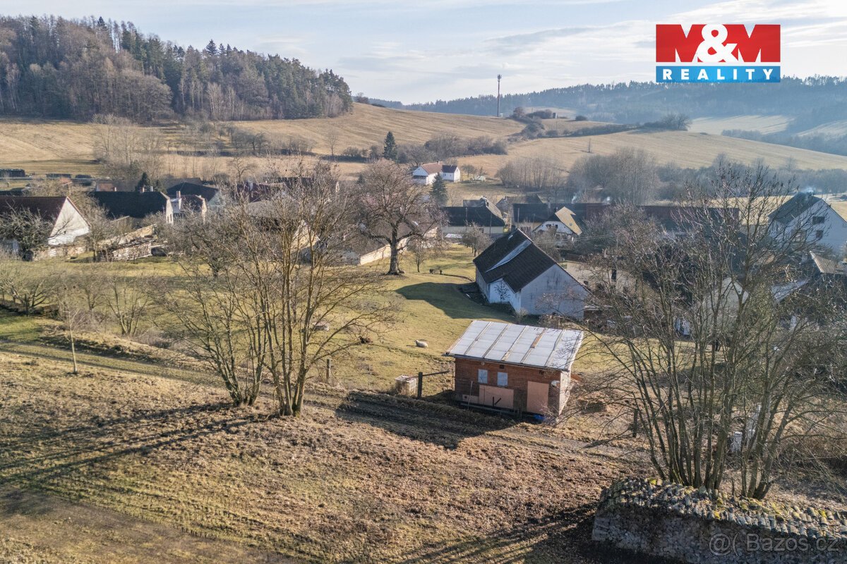 Prodej pozemku k bydlení, 1064 m², Chlumy