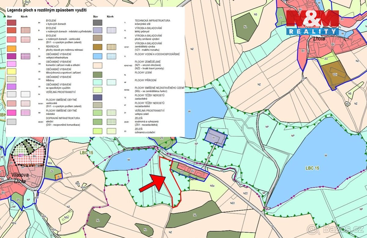 Prodej louky, 7011 m², Petrovice