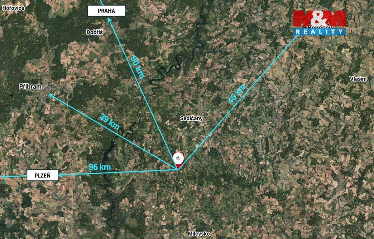 Prodej louky, 7011 m², Petrovice