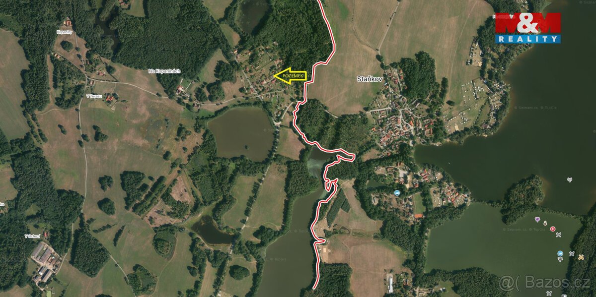 Prodej pozemku k bydlení, 316 m², Chlum u Třeboně