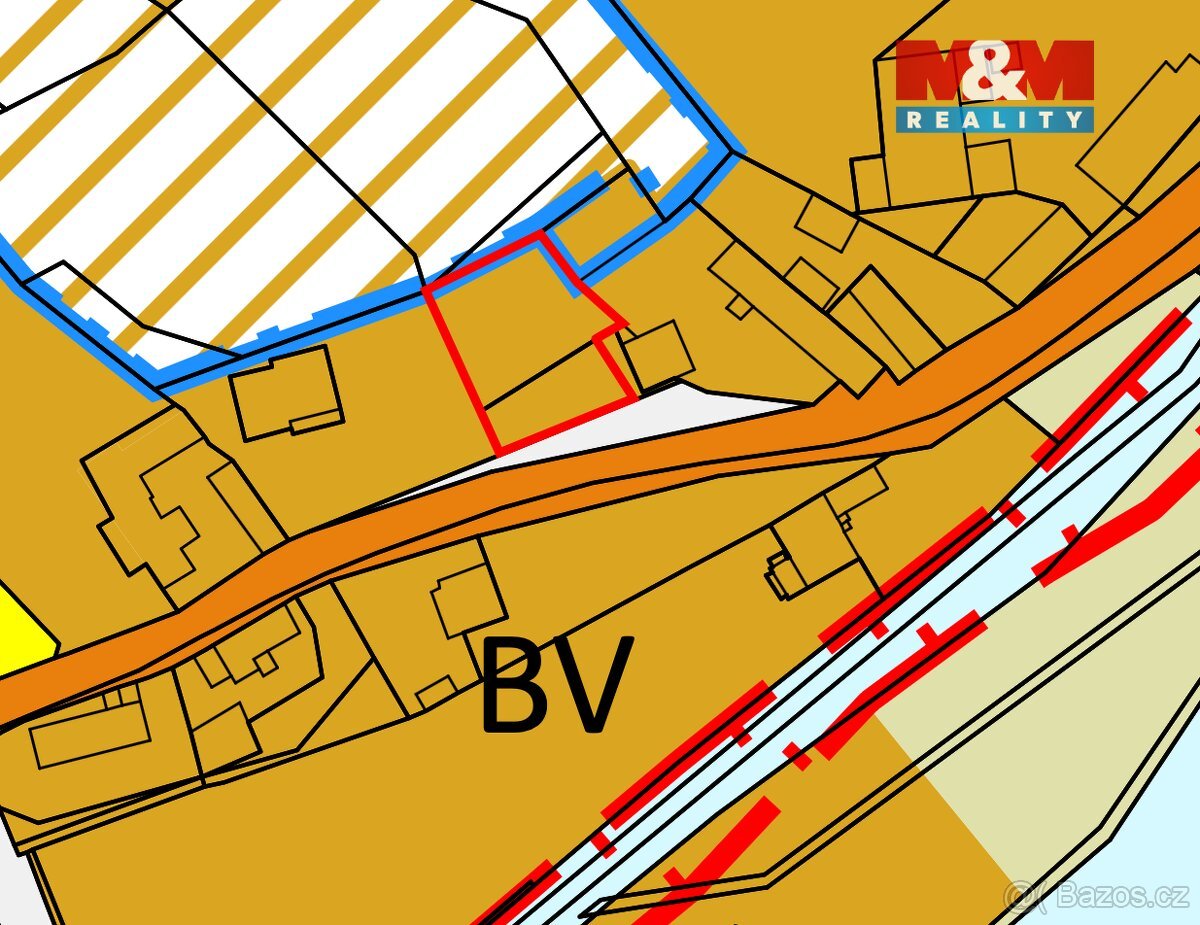 Prodej pozemku k bydlení, 600 m², Tismice, Český Brod